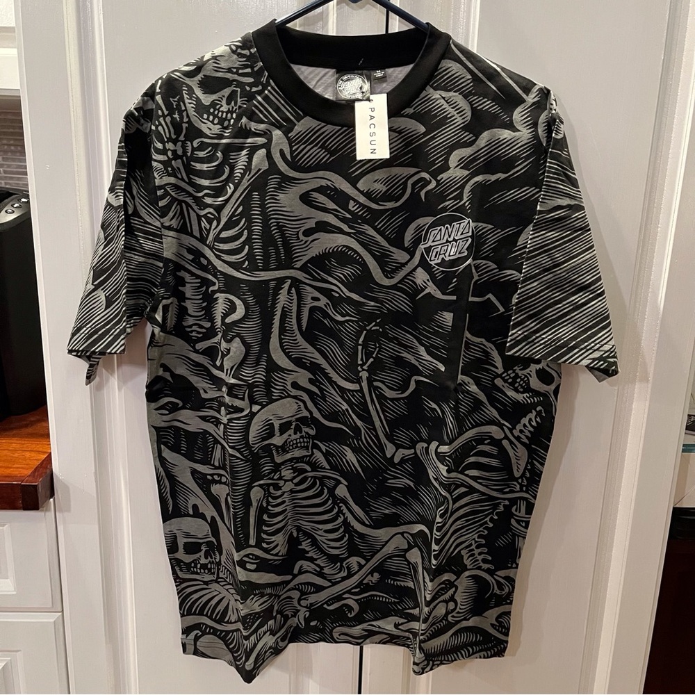 Santa Cruz O'Brien Purgatory AOP Adult Men’s T-Shirt NWT M L